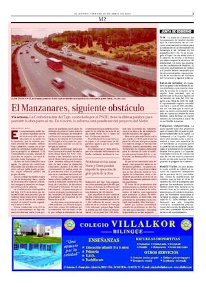 EL MANZANARES, SIGUIENTE OBSTACULO (artculo en formato PDF)