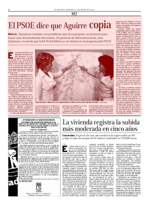 EL PSOE DICE QUE AGUIRRE COPIA (artculo en formato PDF)