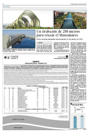 UN TIRABUZON DE 250 METROS PARA CRUZAR EL MANZANARES (artculo en formato PDF)