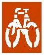 MARCA DE VIA CICLISTA. Indica una va ciclista o senda ciclable.