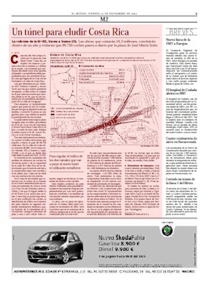 UN TUNEL PARA ELUDIR COSTA RICA (artculo en formato PDF)