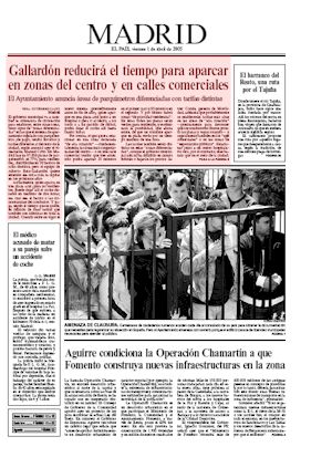 GALLARDON REDUCIRÁ EL TIEMPO PARA APARCAR EN ZONAS DEL CENTRO Y EN CALLES COMERCIALES (artículo en formato PDF)
