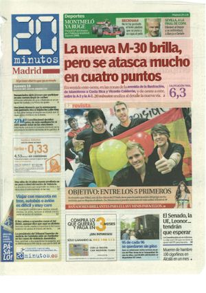 LA NUEVA M-30 BRILLA, PERO SE ATASCA MUCHO EN CUATRO PUNTOS (artculo en formato PDF)